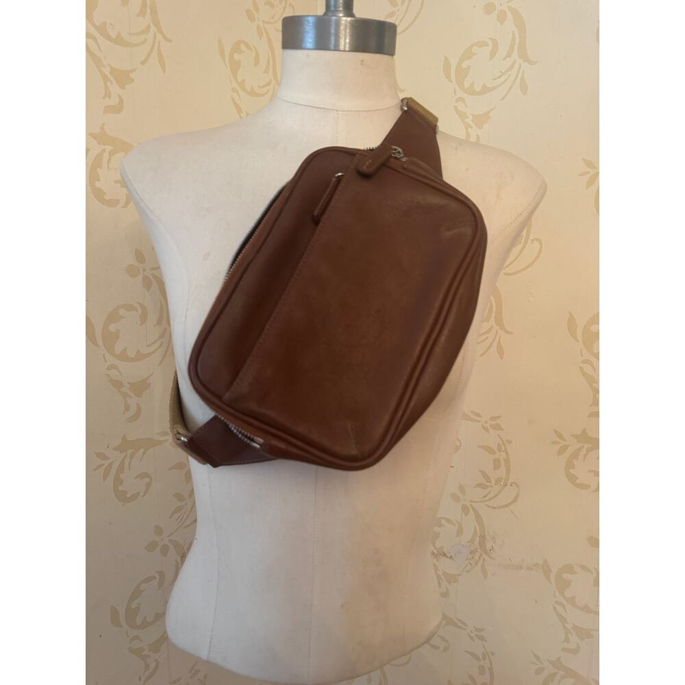 Coach Leather Fanny Pack Handbag